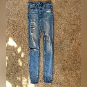 Size 4 long American eagle skinny jeans